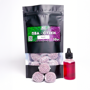 Готові ПВА - стіки Монстер Краб 10 шт + Ліквід 50 мл pva-stiky-10-monster-crab фото