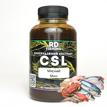 Ліквід ЦСЛ кукурудзяний екстракт МЯСНИЙ МІКС ( Fish Mix ) 250 мл - ( CSL ) Corn Steep Liquor csl-250-myaso-mix фото